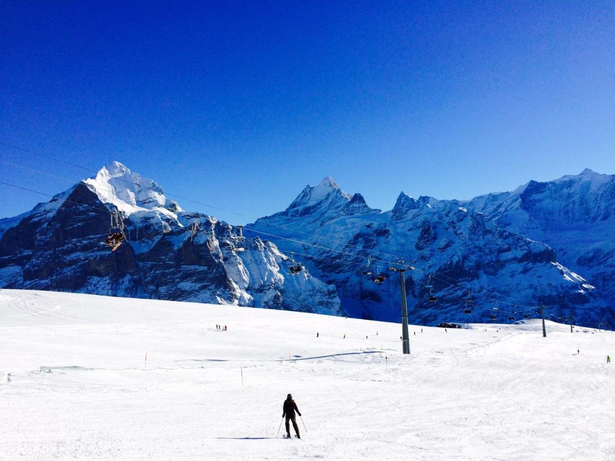 Luxury, New - Amazing Views Grindelwald Eiger Jungfrau Moench Leilighet Eksteriør bilde