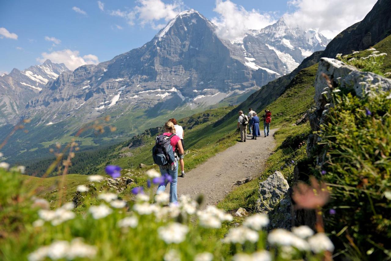 Luxury, New - Amazing Views Grindelwald Eiger Jungfrau Moench Leilighet Eksteriør bilde